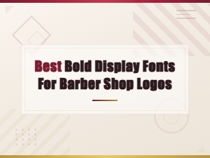Best Bold Display Fonts for Barber Shop Logos | Top Picks 2025